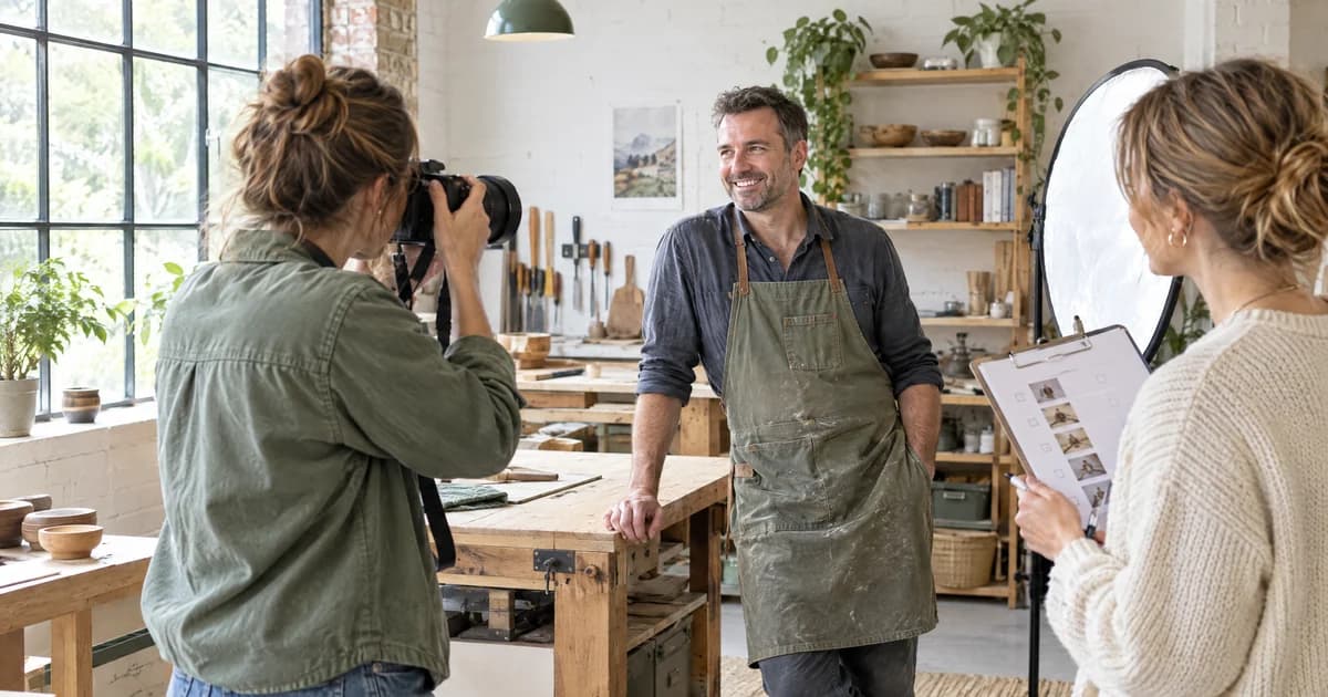 What Should a Website Photography Brief Include for a UK Service Business?