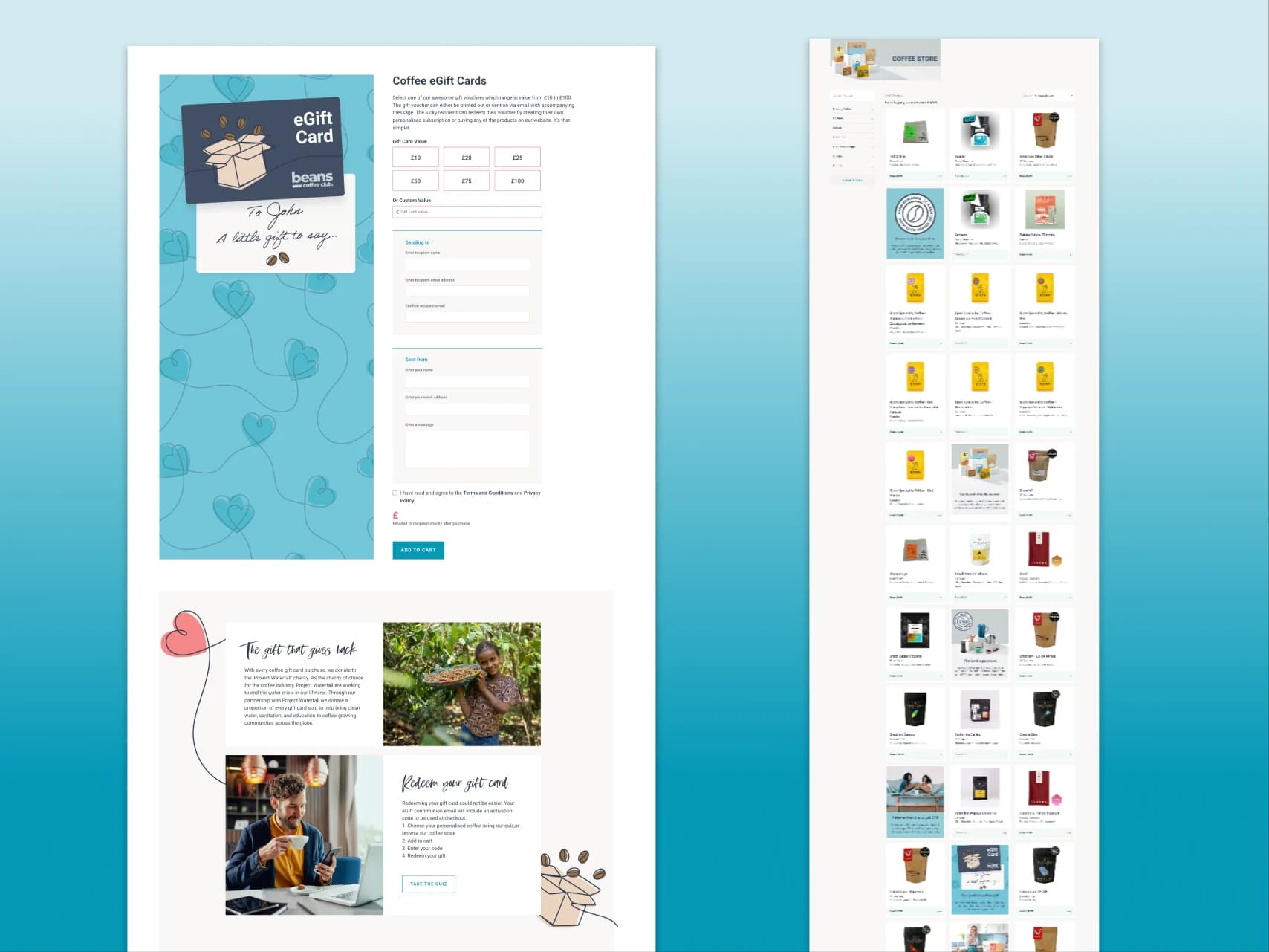 Beans Coffee Club | E-commerce Frontend - Image 3