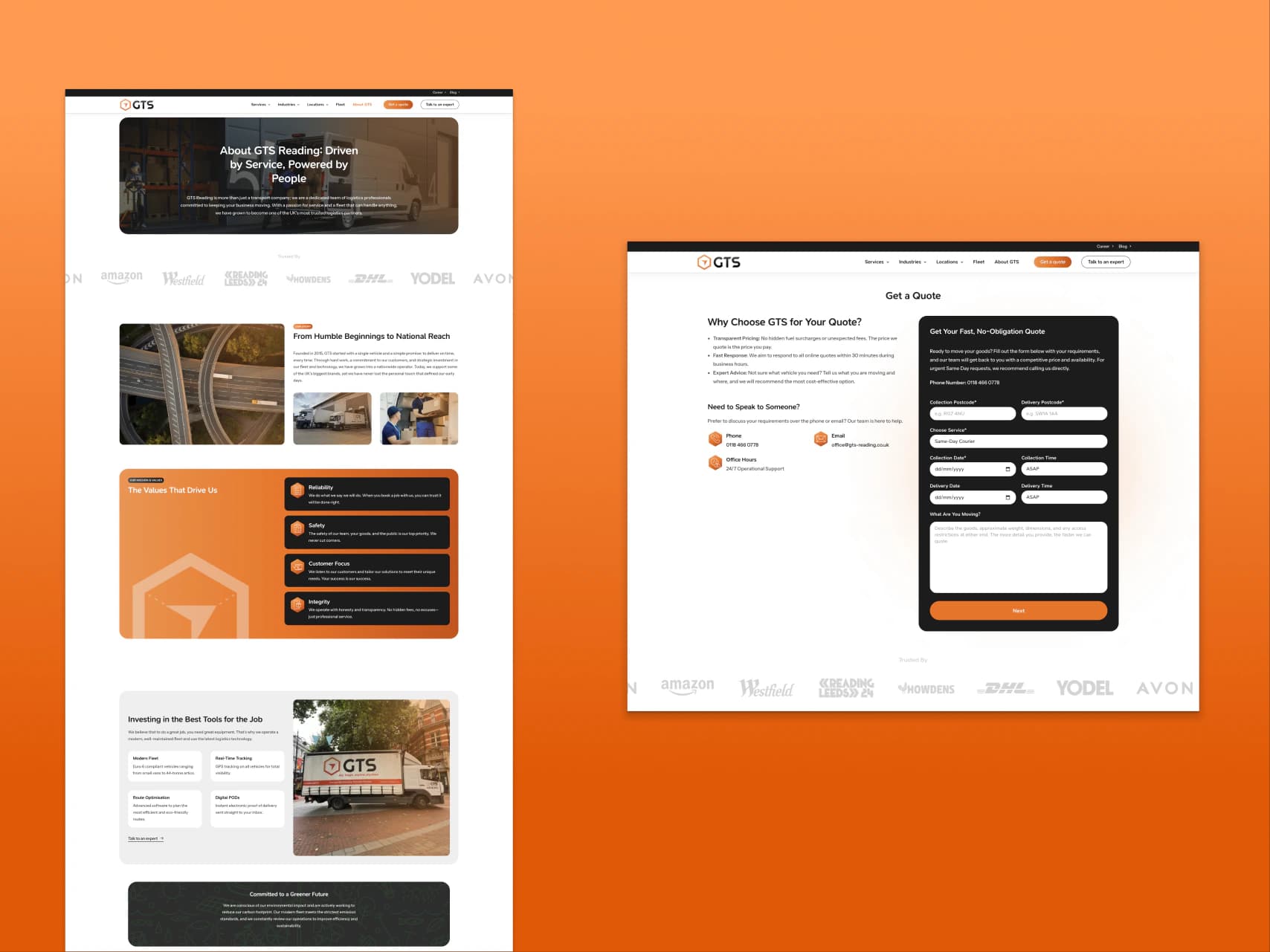 GTS Reading | WordPress Redesign - Image 4