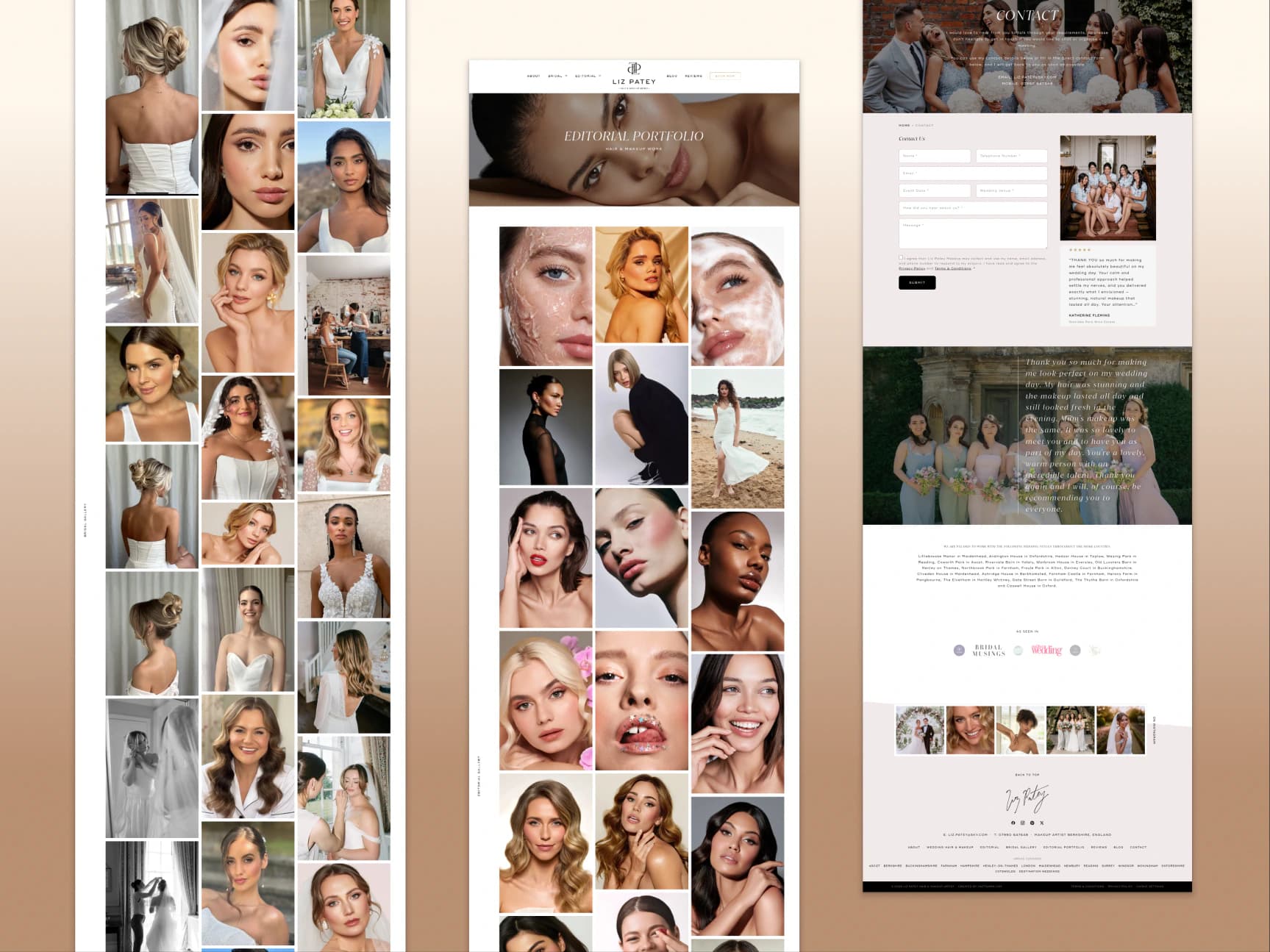 Liz Patey Makeup | WordPress Rebuild - Image 4