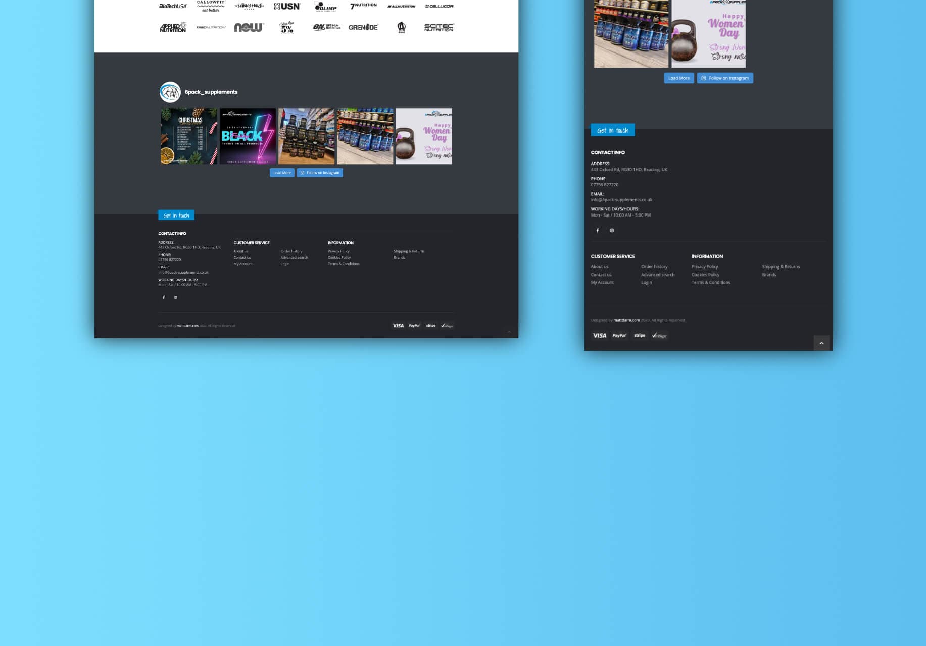 6 Pack Supplements | Online Shop Build - Image 2