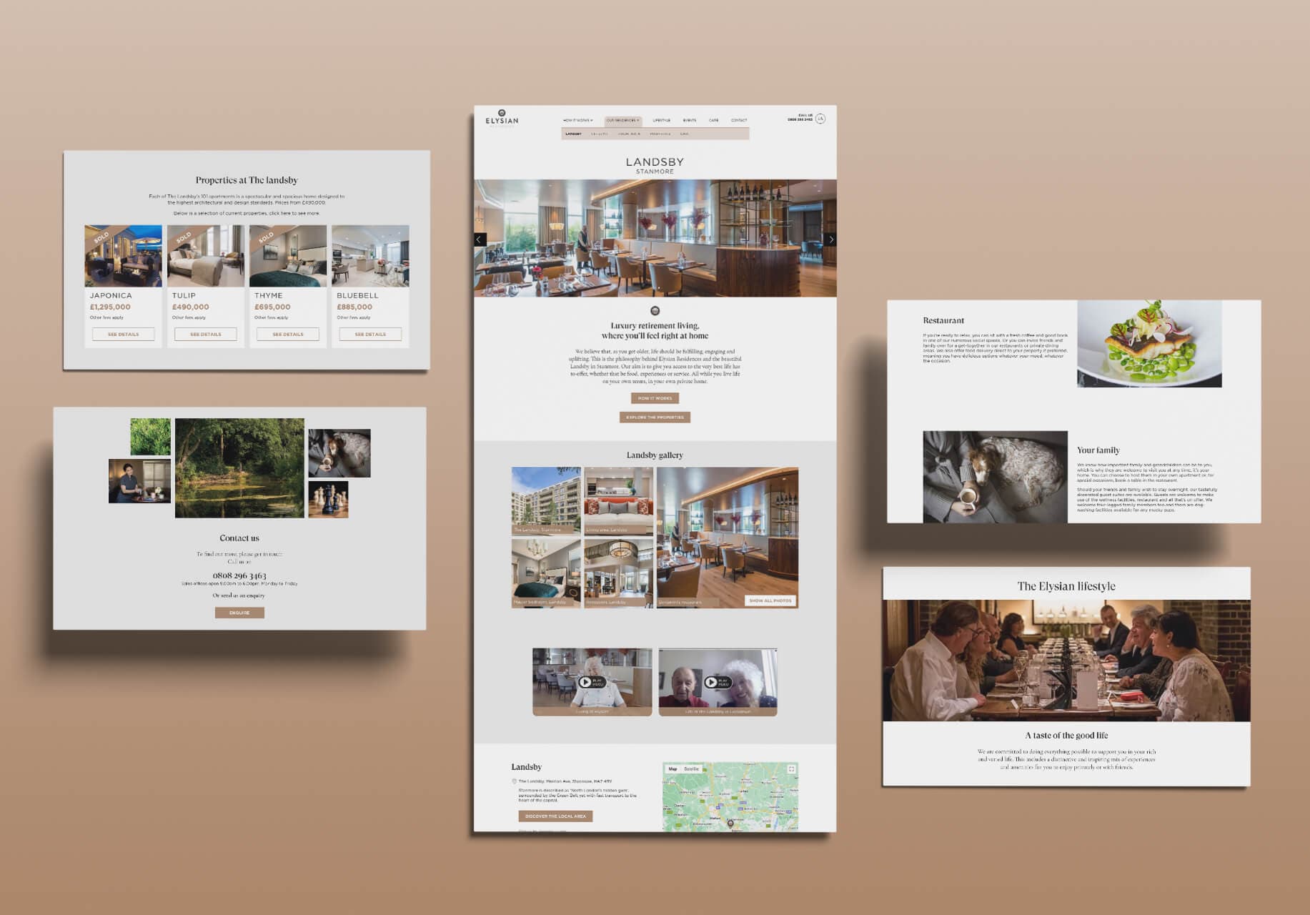 Elysian Residences | WordPress Build - Image 1