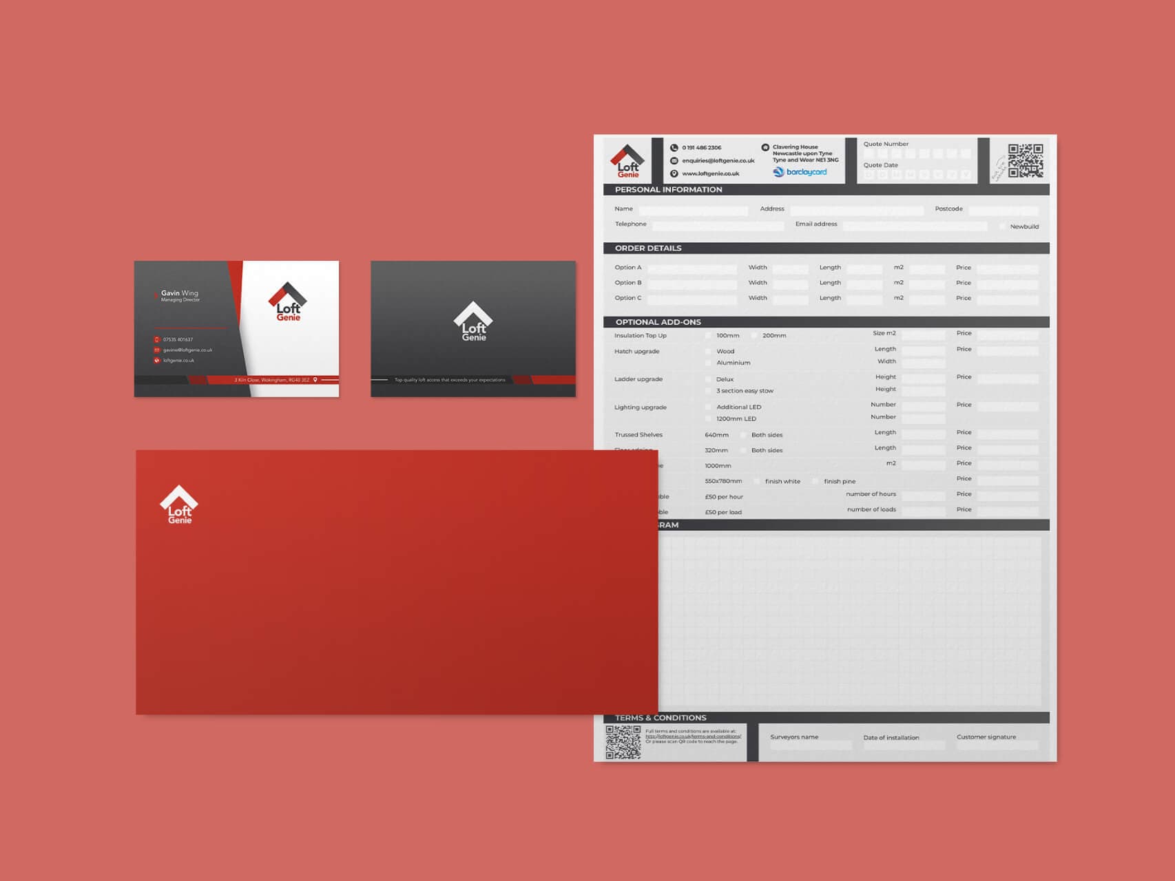 Loft Genie Brand Identity project