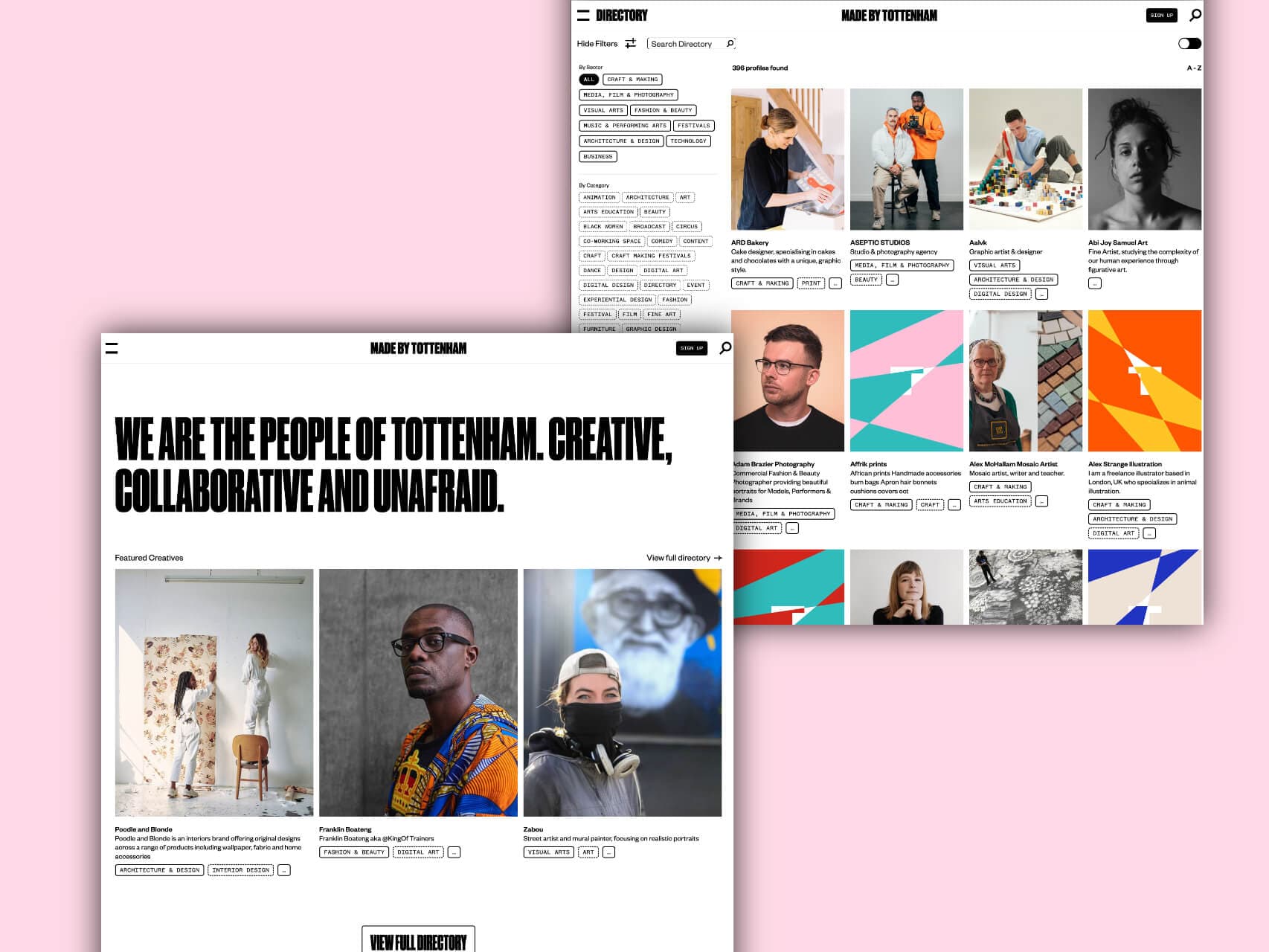 Made By Tottenham | Web Development