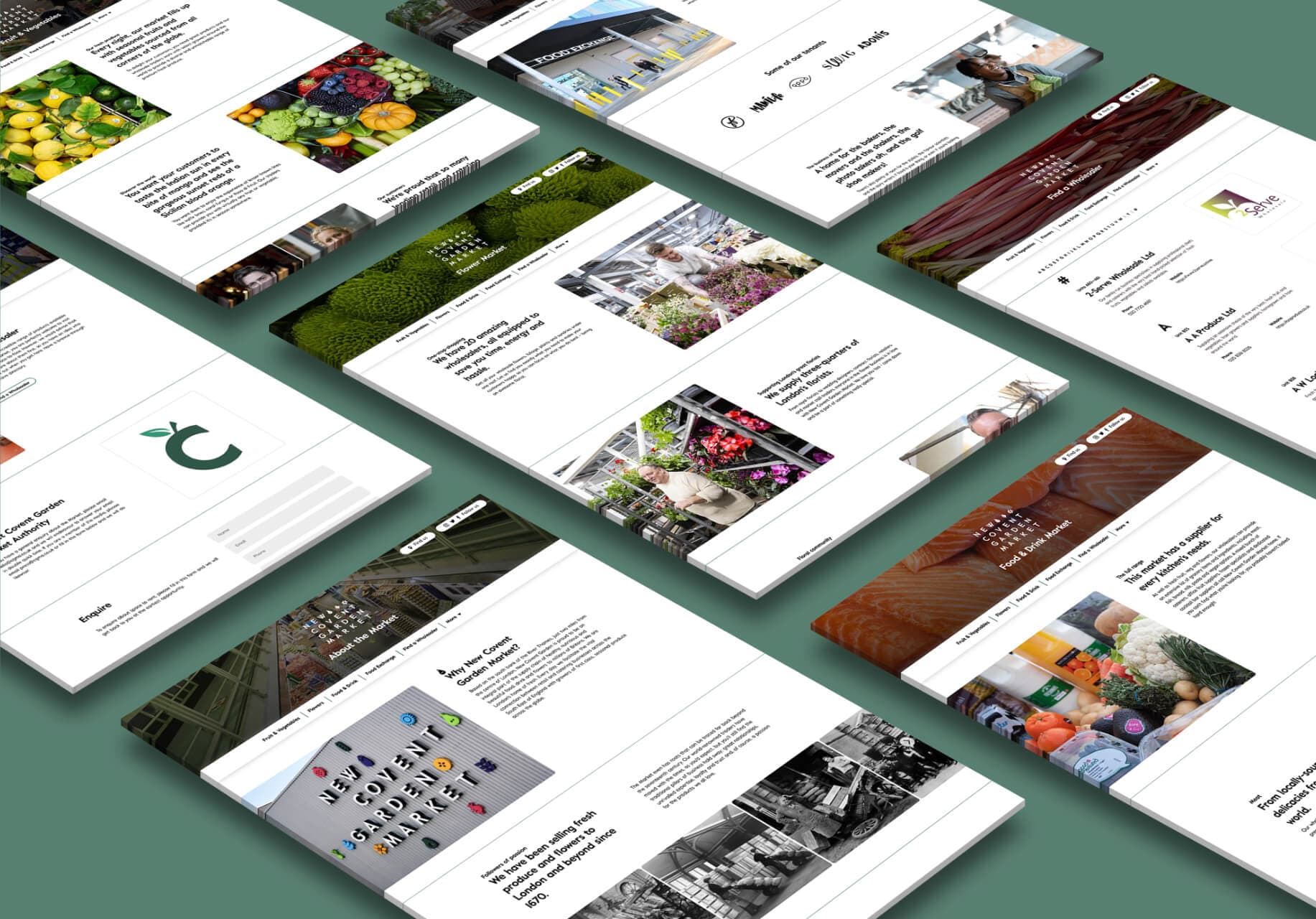 New Covent Garden Market | WordPress Development - Image 1