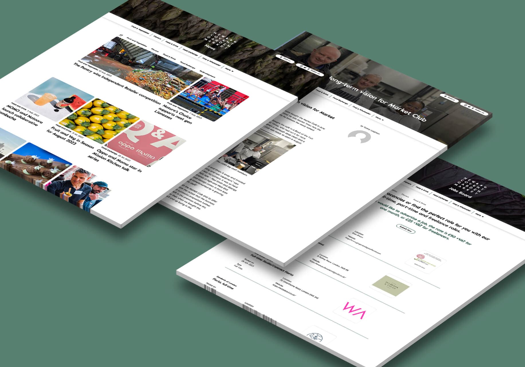 New Covent Garden Market | WordPress Development - Image 2