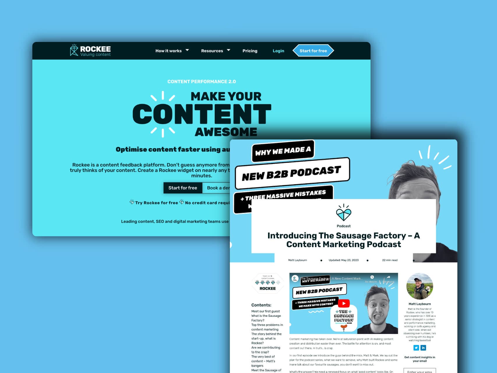Rockee | WordPress Build