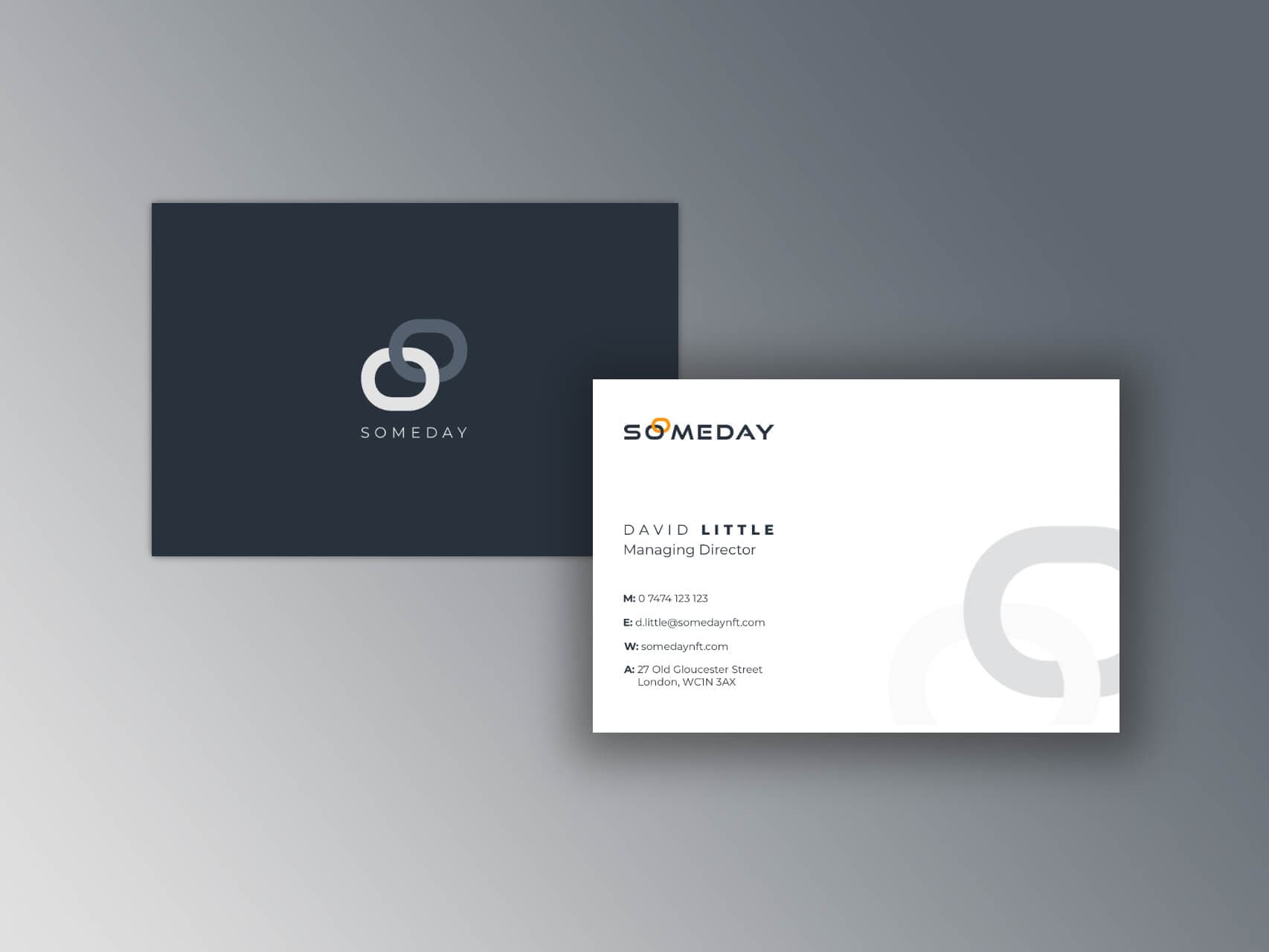 SomedayNFT Business Cards project