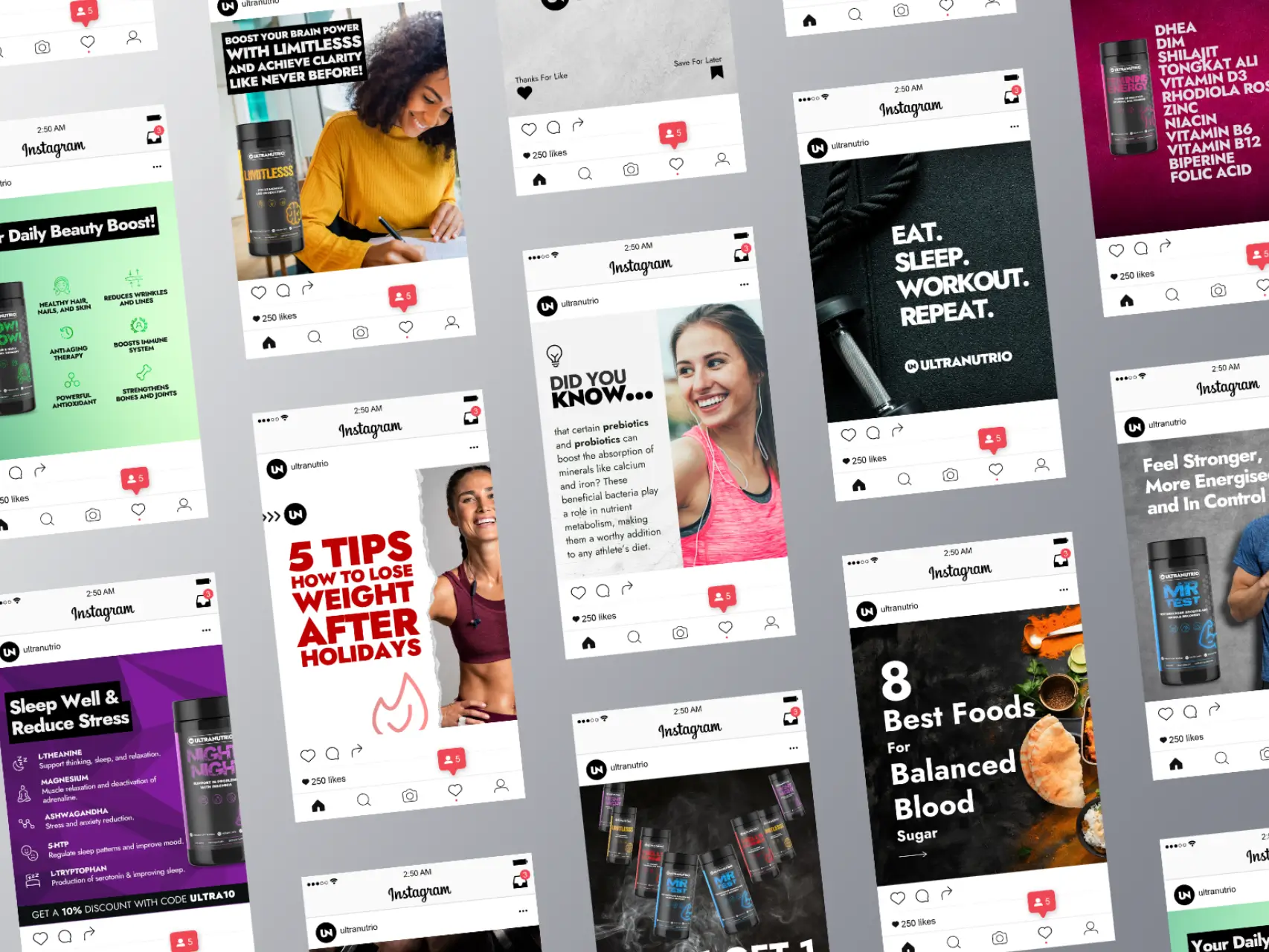 Ultra Nutrio Digital Marketing project