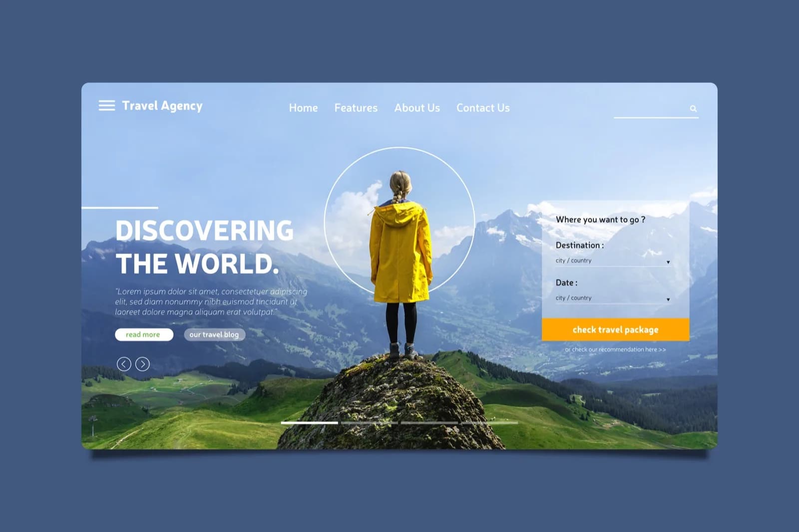 Landing Page Design