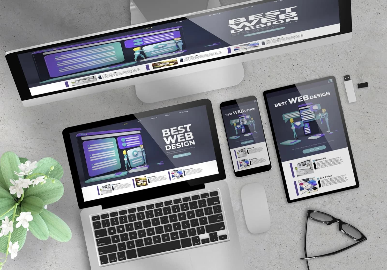 Responsive & Mobile-First Design
